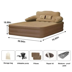 2 Person Built-In Pump Camping Mattress