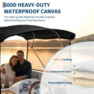 4 Bow Bimini Top Replacement Cover