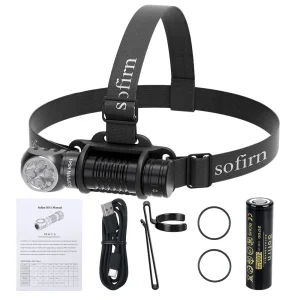 Headlamp 4000lm 21700 USB C Rechargeable